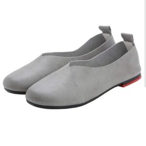 Kunsto l Genuine Leather Comfort Glove Ballet Flats